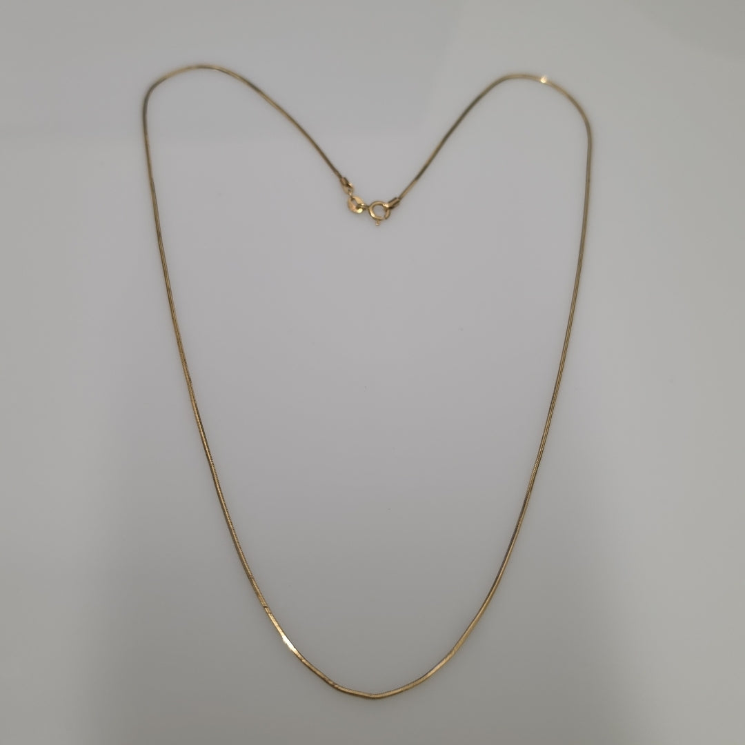 CADENA ORO 14 K 3.3 GRMS (SEMINUEVO)