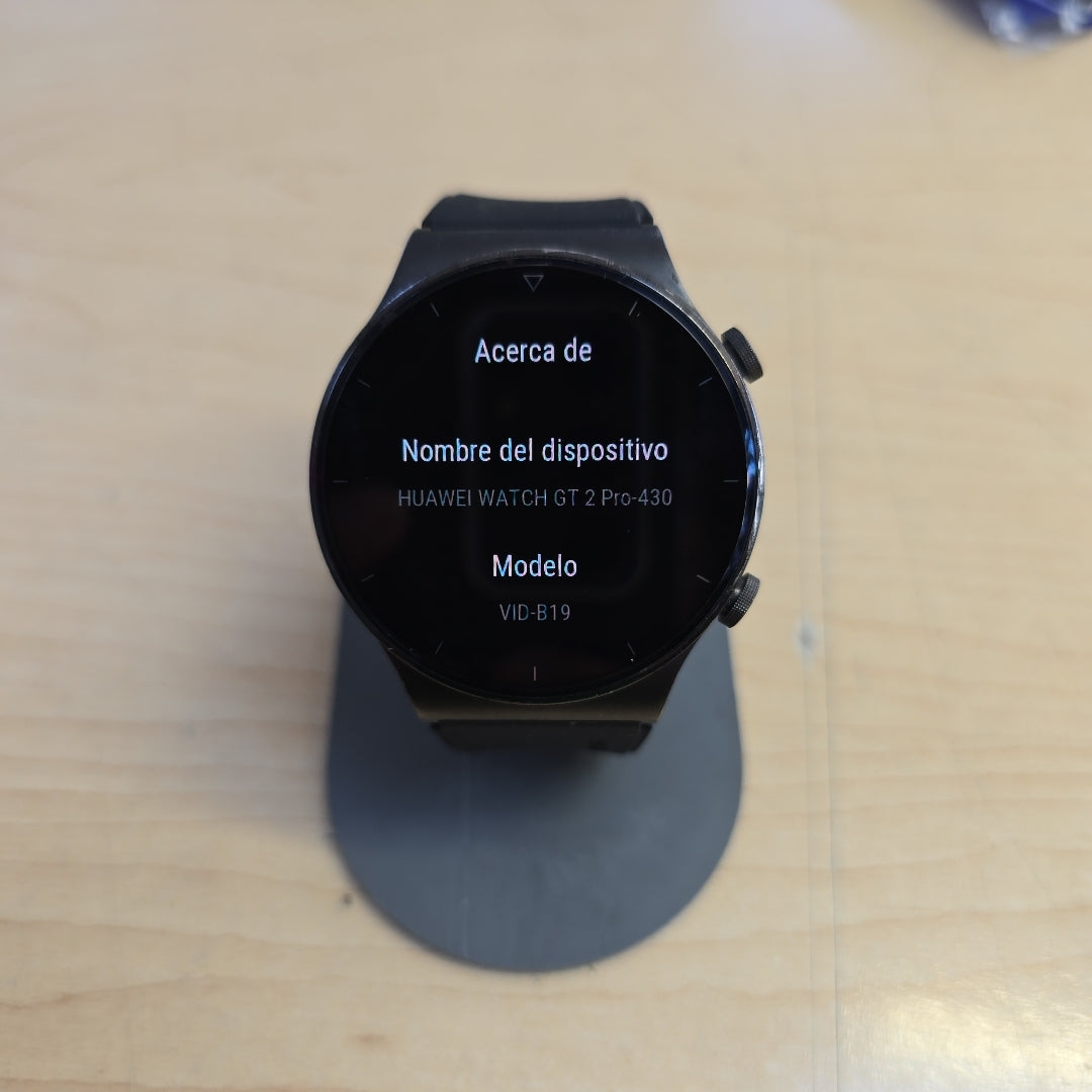 SMARTWATCH HUAWEI WATCH GT 2 PRO VID-B19 46 MM GPS (SEMINUEVO)