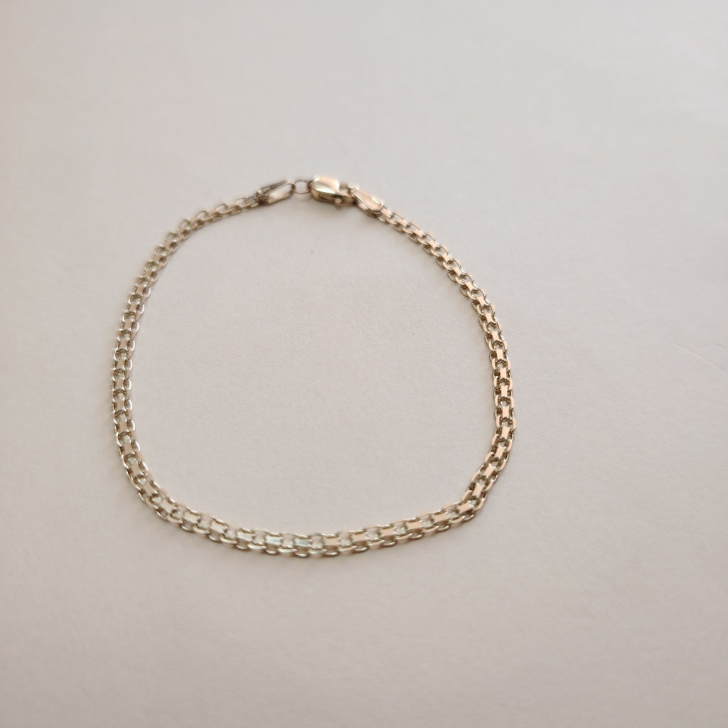 PULSERA BISMARK 14K 18 CM 2.4 GR (NUEVO)