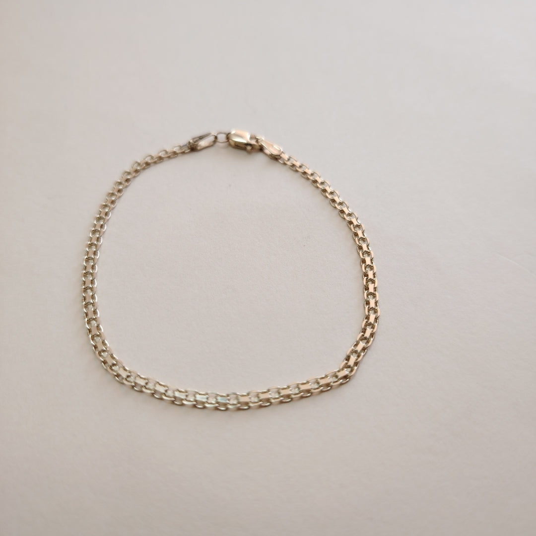 PULSERA BISMARK 14K 18 CM 2.4 GR (NUEVO)