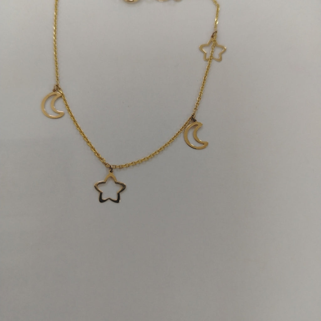 PULSERA ESPECIAL DIJES 10K 18 CM 0.9 GR (NUEVO)