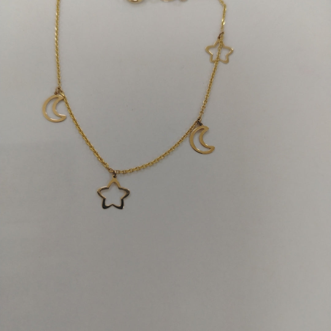 PULSERA ESPECIAL DIJES 10K 18 CM 0.9 GR (NUEVO)