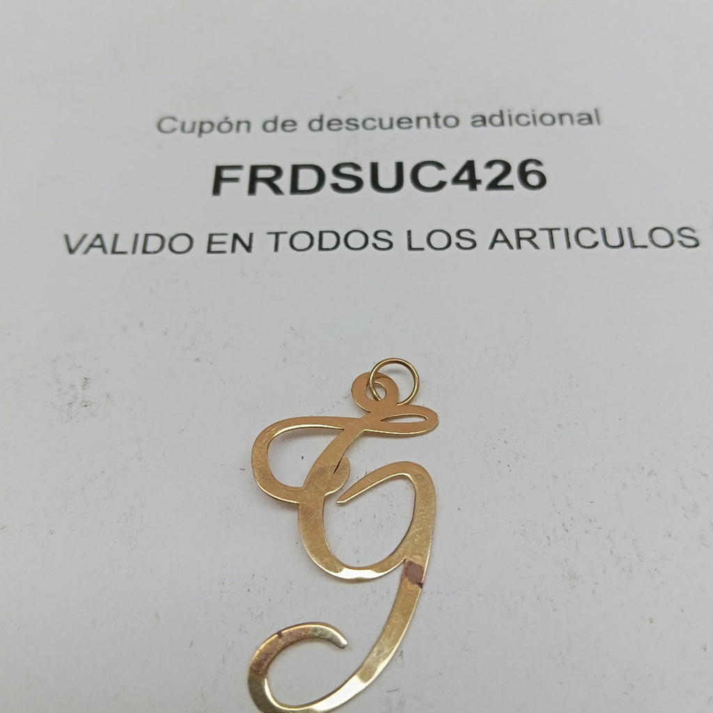 DIJE ORO 14 K 0.6 GRMS (SEMINUEVO)