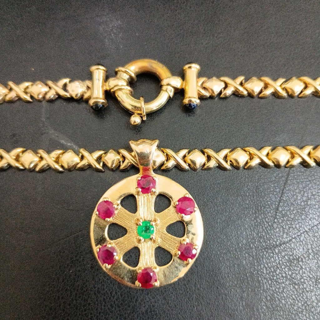COLLAR ORO 14 K 25 GRMS (SEMINUEVO)