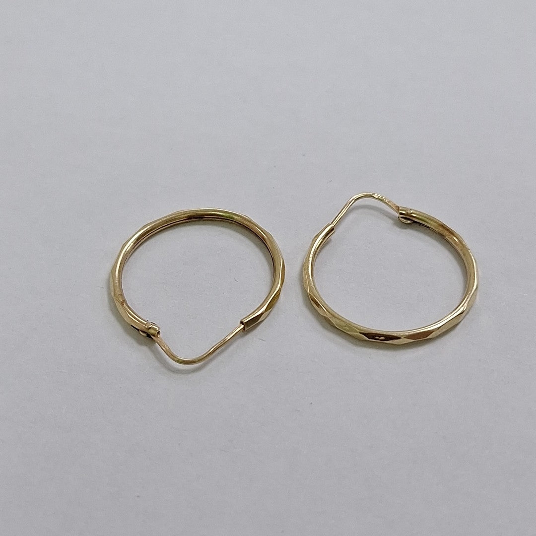 ARRACADAS PAR ORO 10 K 1,30 GRMS (SEMINUEVO)