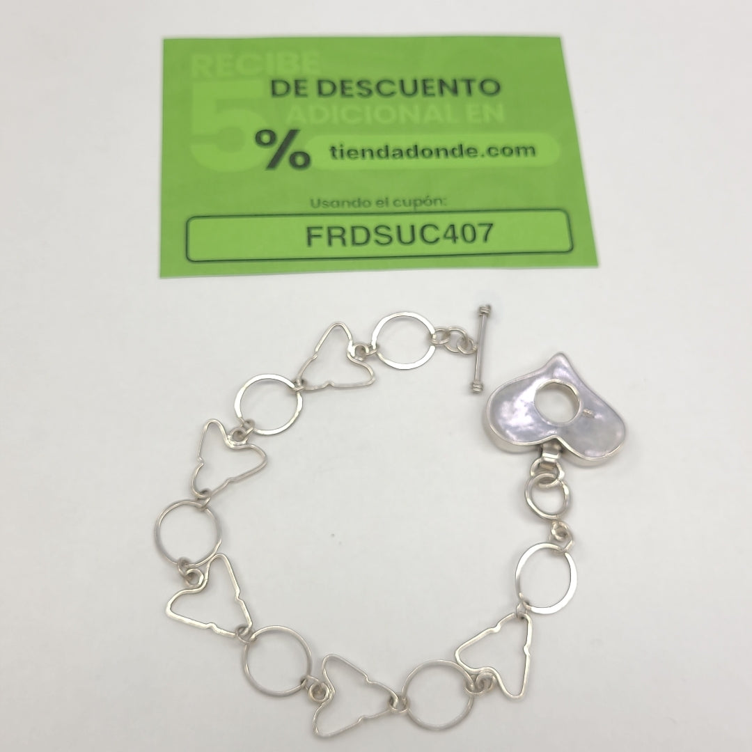 PULSERA PLATA 9.5 GRMS (SEMINUEVO)
