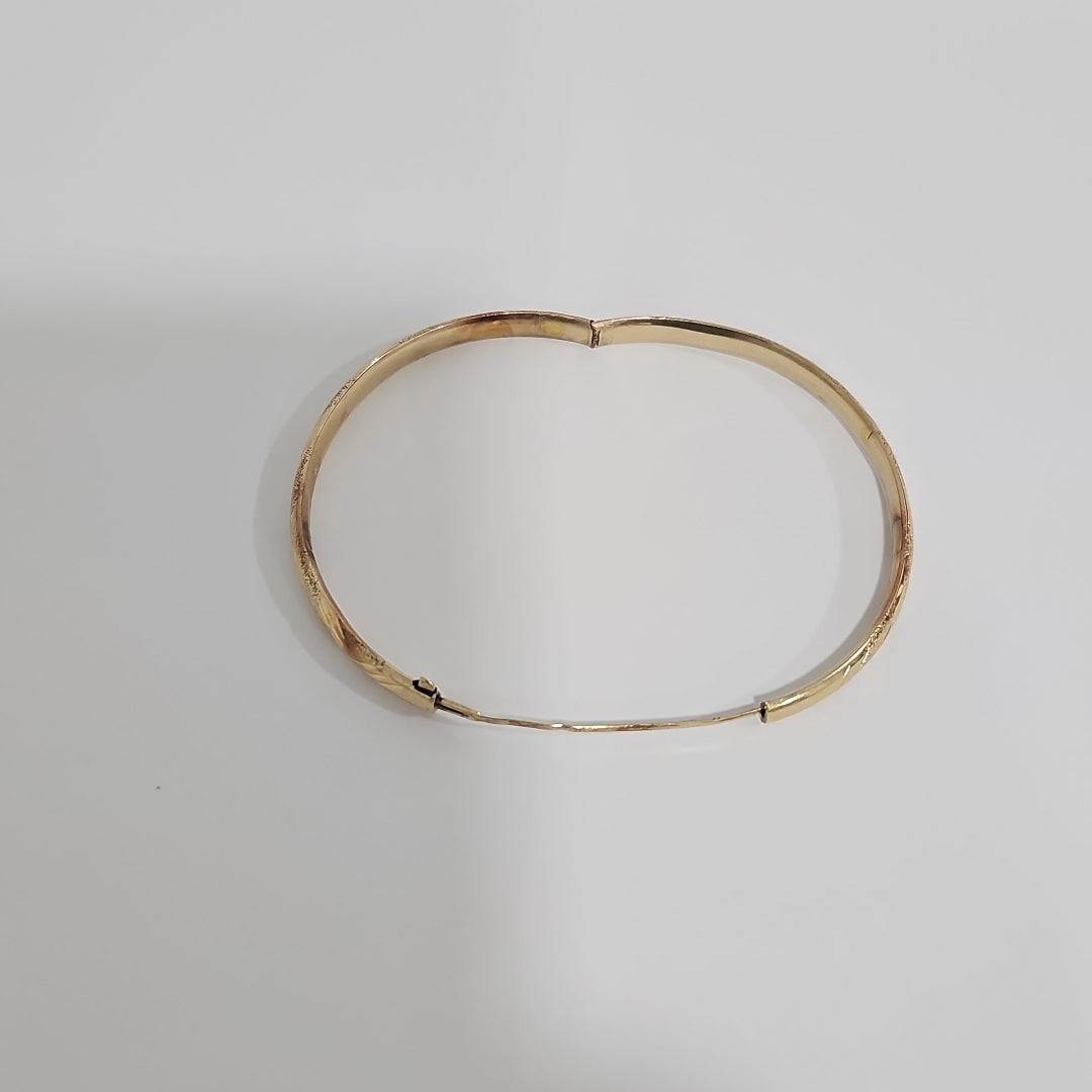 PULSERA RIGIDA ORO 14 K 5.1 GRMS (SEMINUEVO)