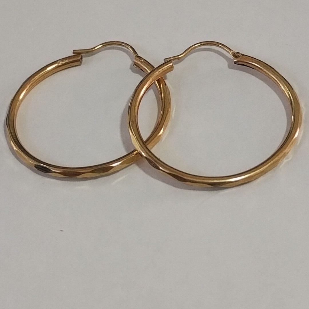 ARRACADAS PAR ORO 10 K 1.4 GRMS (SEMINUEVO)