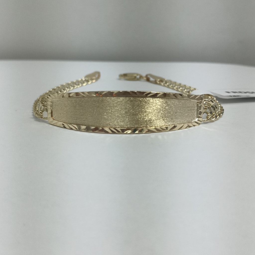PULSERA ESCLAVA CHINO 14K 21 CM 9.8 GR (NUEVO)