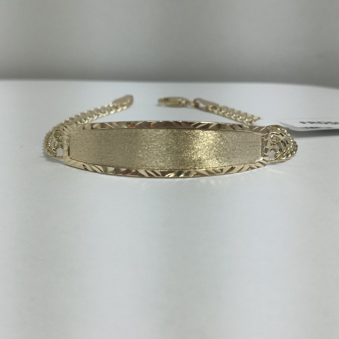 PULSERA ESCLAVA CHINO 14K 21 CM 9.8 GR (NUEVO)