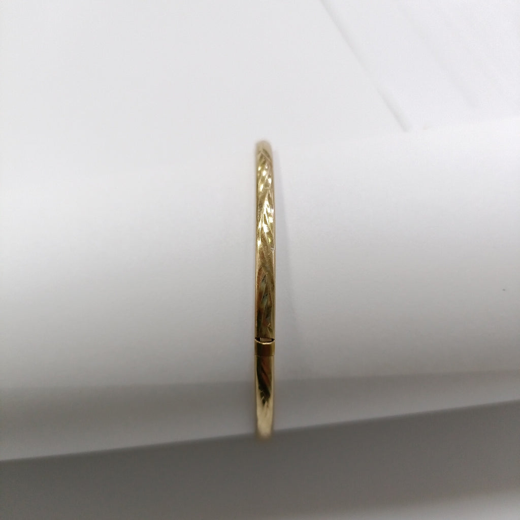PULSERA RIGIDA ORO 10 K 4,50 GRMS (SEMINUEVO)