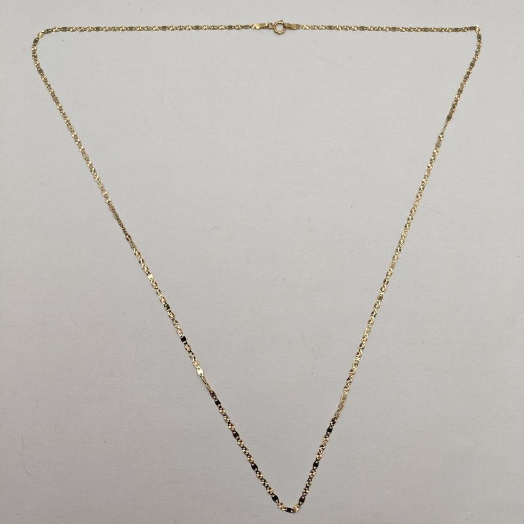 CADENA ORO COMBINADO 14 K 1,40 GRMS (SEMINUEVO)