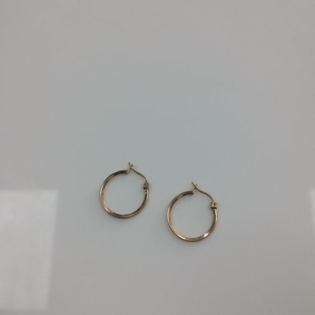 ARRACADAS PAR ORO 14 K 1.4 GRMS (SEMINUEVO)