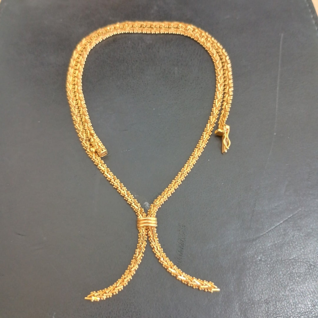 GARGANTILLA ORO 18 K 15.3 GRMS (SEMINUEVO)