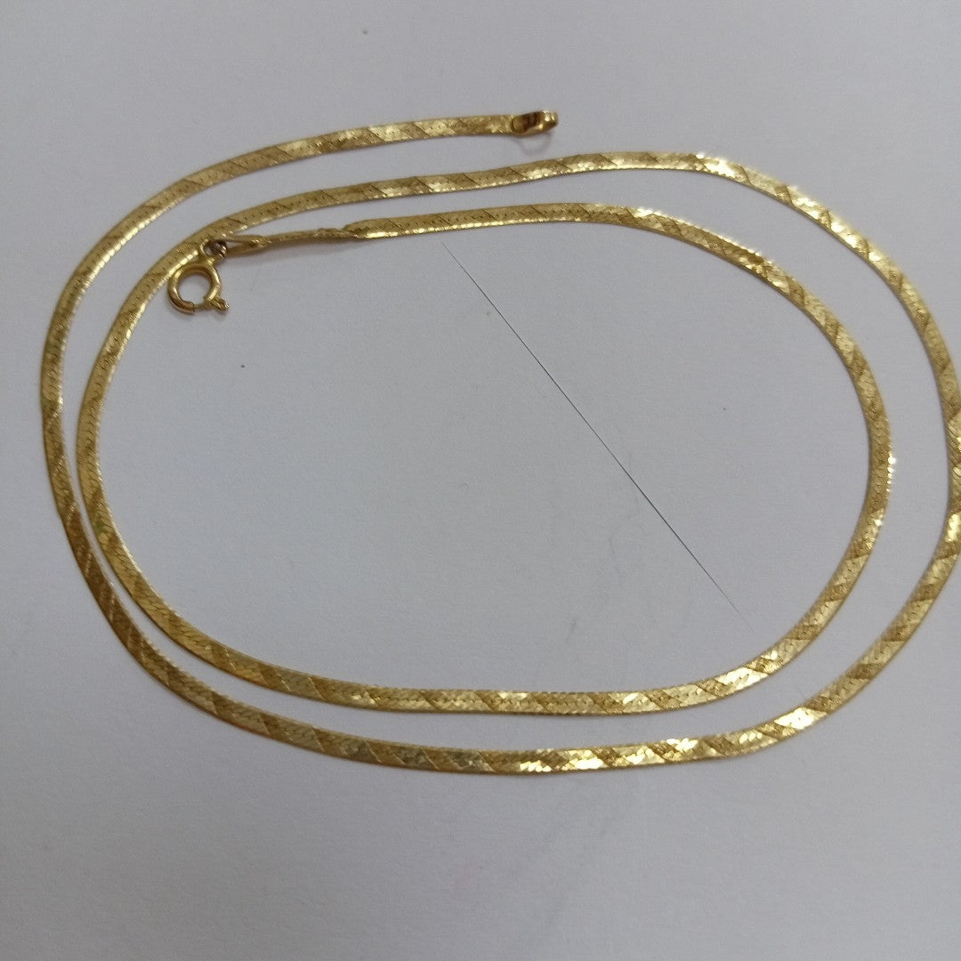 GARGANTILLA ORO 14 K 2,20 GRMS (SEMINUEVO)