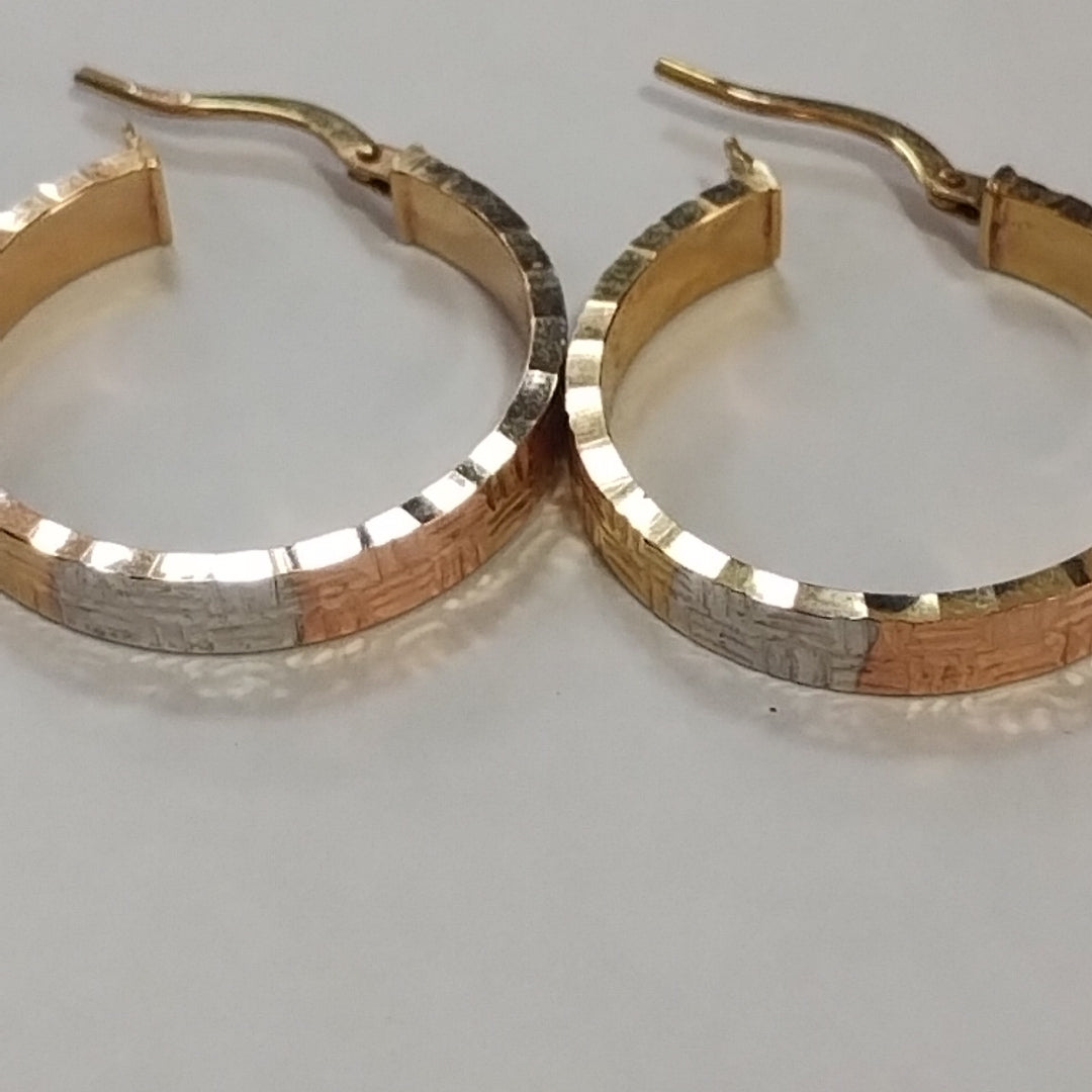 ARRACADAS PAR ORO 10 K 1.9 GRMS (SEMINUEVO)