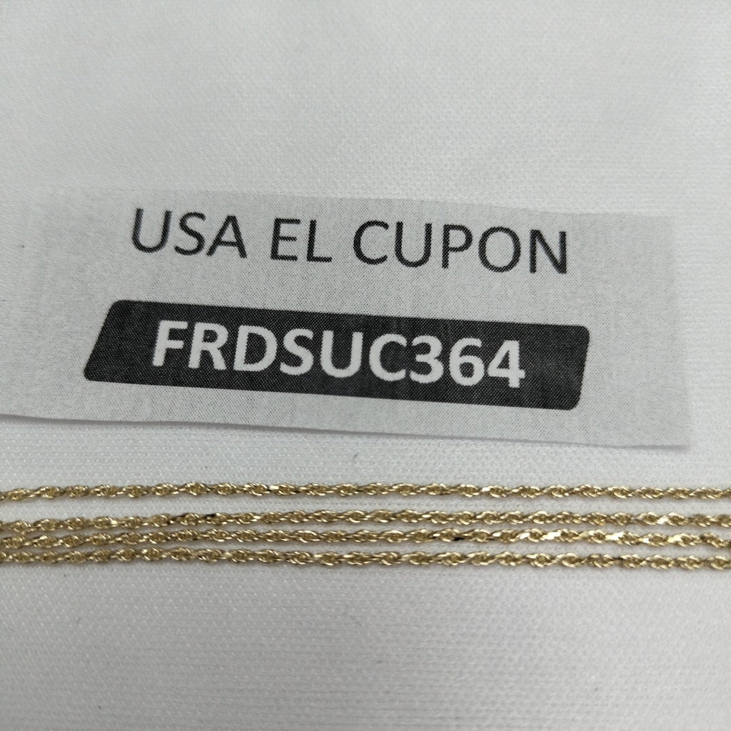 CADENA TORZAL 14K 55 CM 2.9 GR (NUEVO)