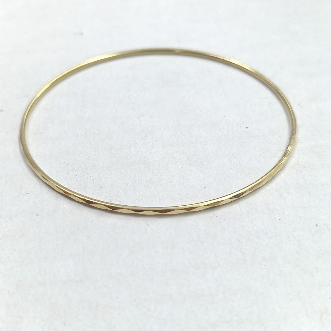 PULSERA RIGIDA ORO 14 K 3.1 GRMS (SEMINUEVO)