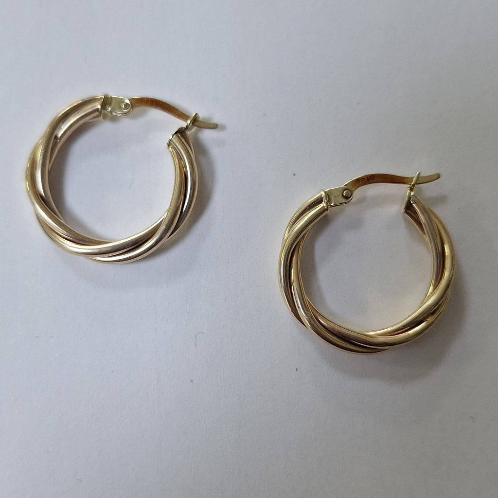 ARRACADAS PAR ORO 10 K 2 GRMS (SEMINUEVO)