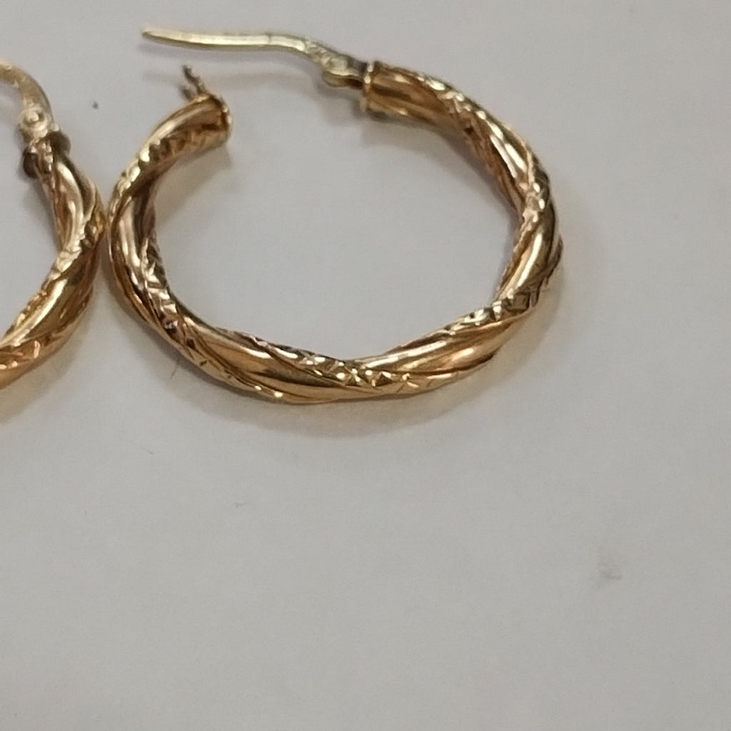 ARRACADAS PAR ORO 8 K 1,50 GRMS (SEMINUEVO)