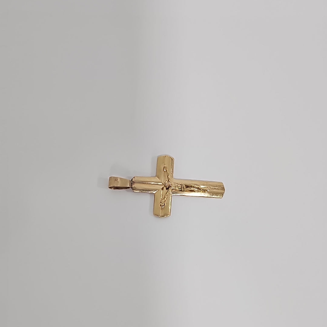 CRUCIFIJO ORO 14 K 3.2 GRMS (SEMINUEVO)