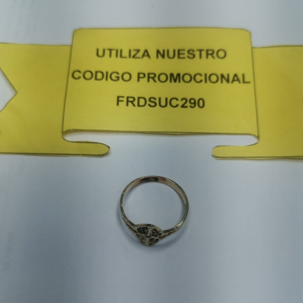 ANILLO ORO 14 K 1.9 GRMS (SEMINUEVO)