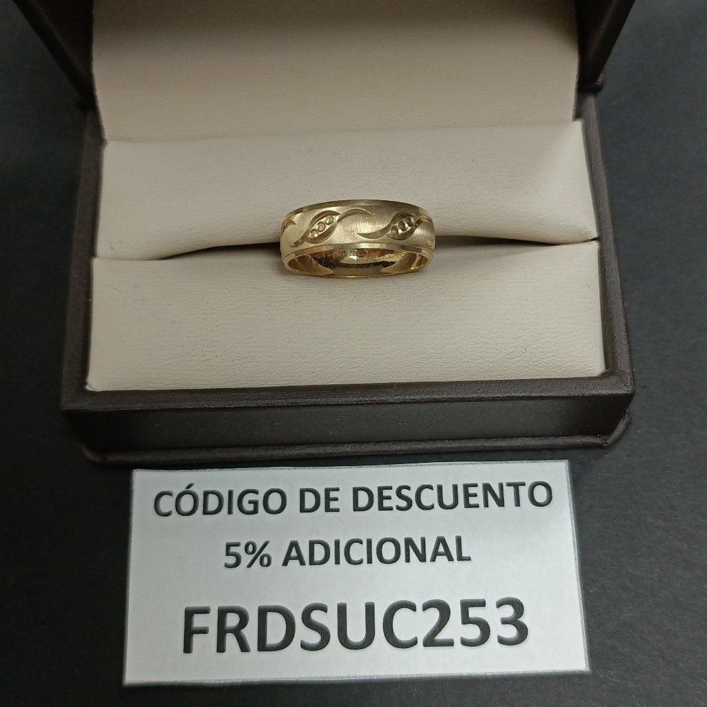 ARGOLLA ORO 10 K 1.7 GRMS (SEMINUEVO)