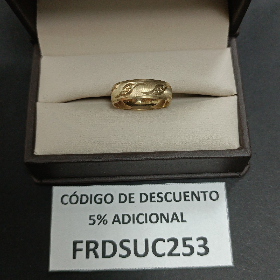 ARGOLLA ORO 10 K 1.7 GRMS (SEMINUEVO)
