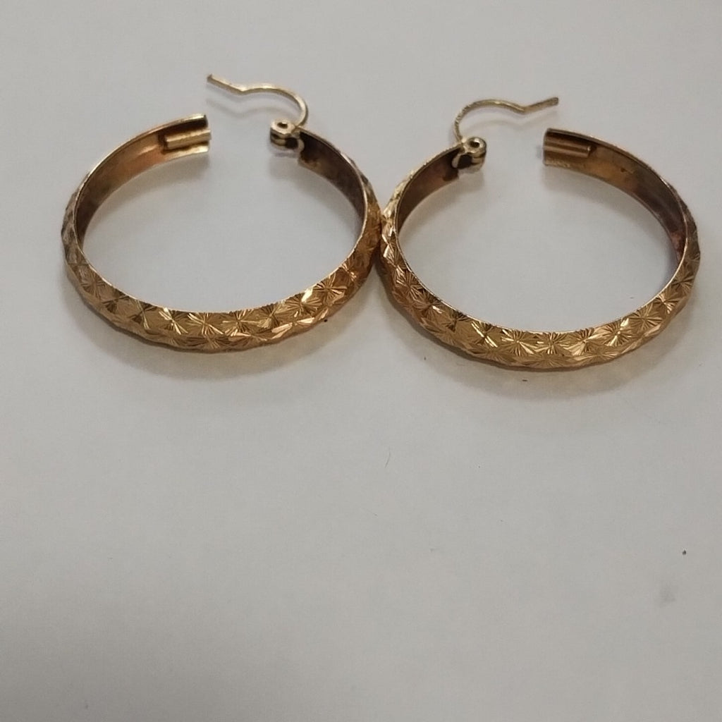 ARRACADAS PAR ORO 10 K 3.3 GRMS (SEMINUEVO)