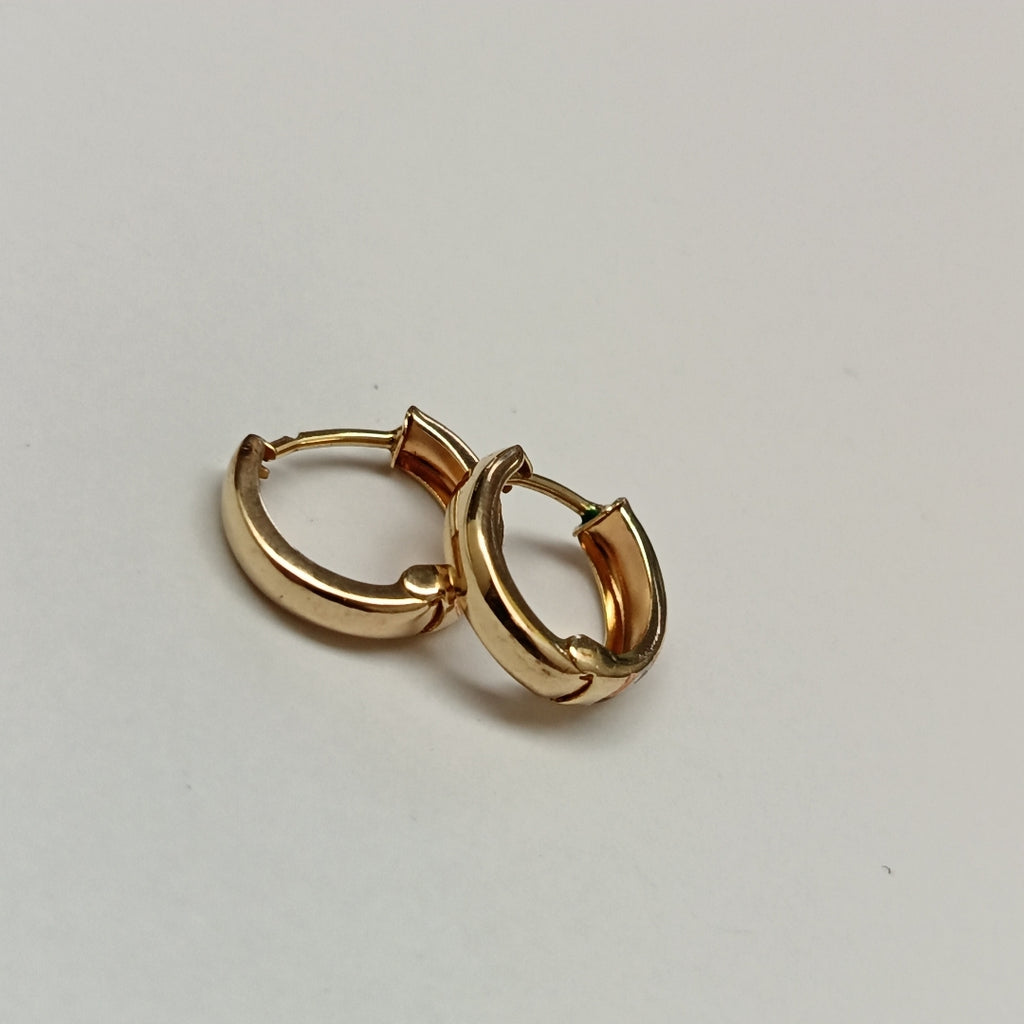 ARRACADAS PAR ORO 8 K 0.9 GRMS (SEMINUEVO)