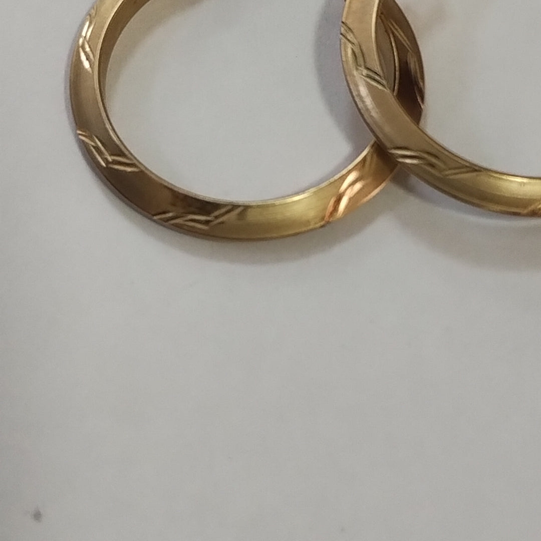ARRACADAS PAR ORO 10 K 2.6 GRMS (SEMINUEVO)