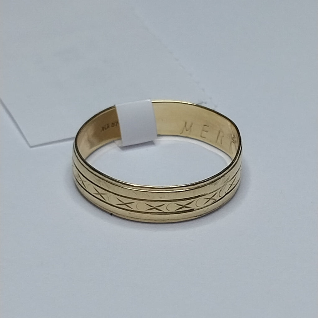 ARGOLLA ORO 10 K 1.7 GRMS (SEMINUEVO)