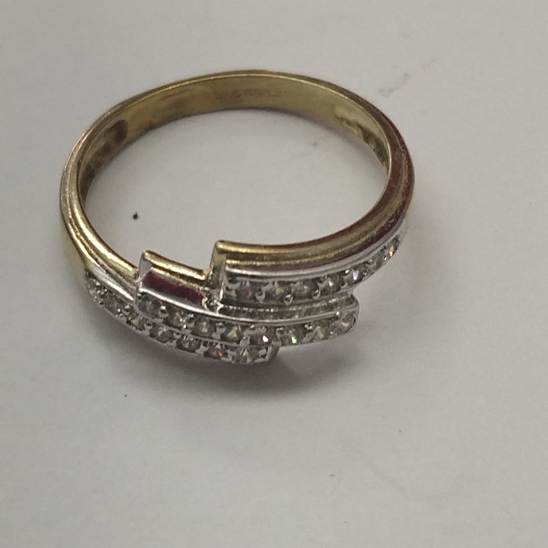 ANILLITO ORO, ORO COMBINADO 10 K 2.8 GRMS (SEMINUEVO)