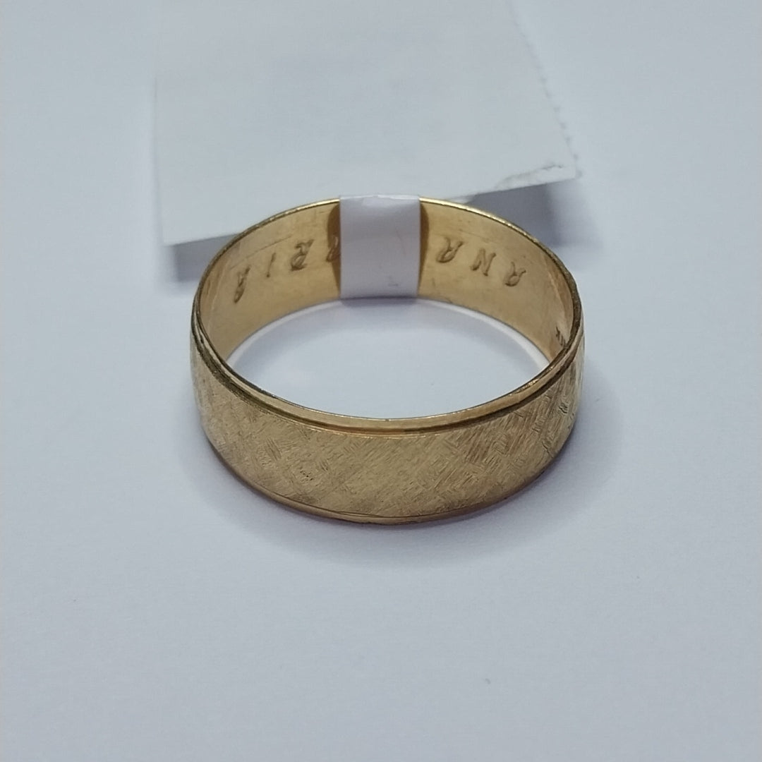 ARGOLLA ORO 14 K 3.2 GRMS (SEMINUEVO)