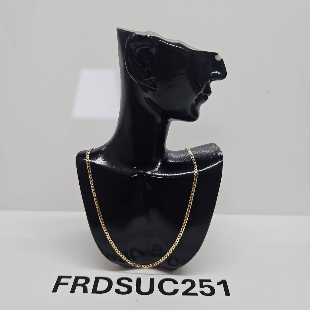 CADENAS BARBADA AMARILLA ORO 14K 2 (NUEVO)