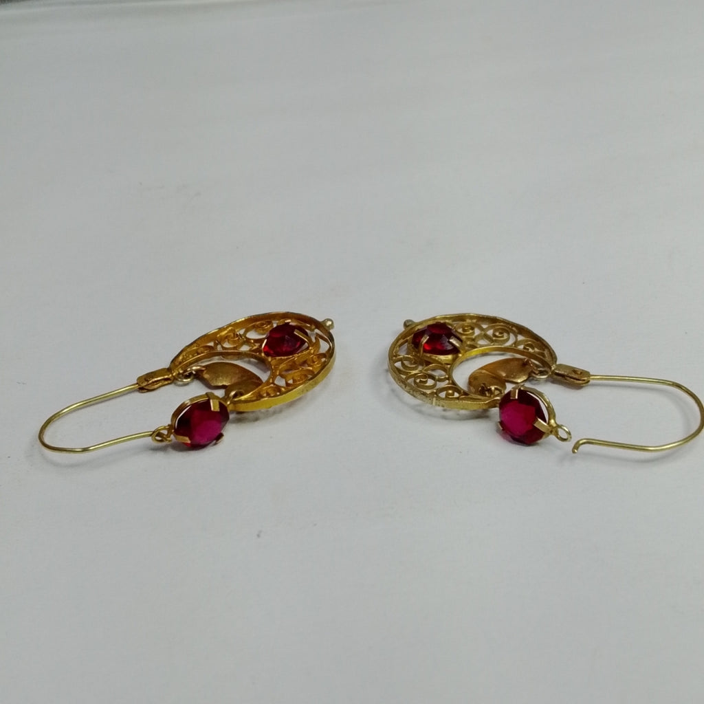 ARETES PAR ORO 8 K 3,90 GRMS (SEMINUEVO)
