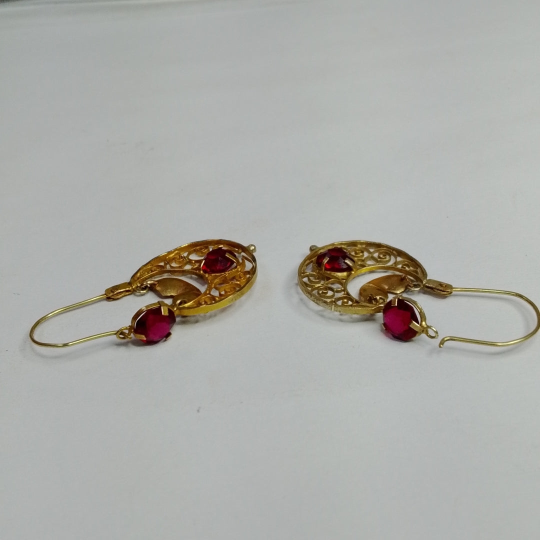 ARETES PAR ORO 8 K 3,90 GRMS (SEMINUEVO)
