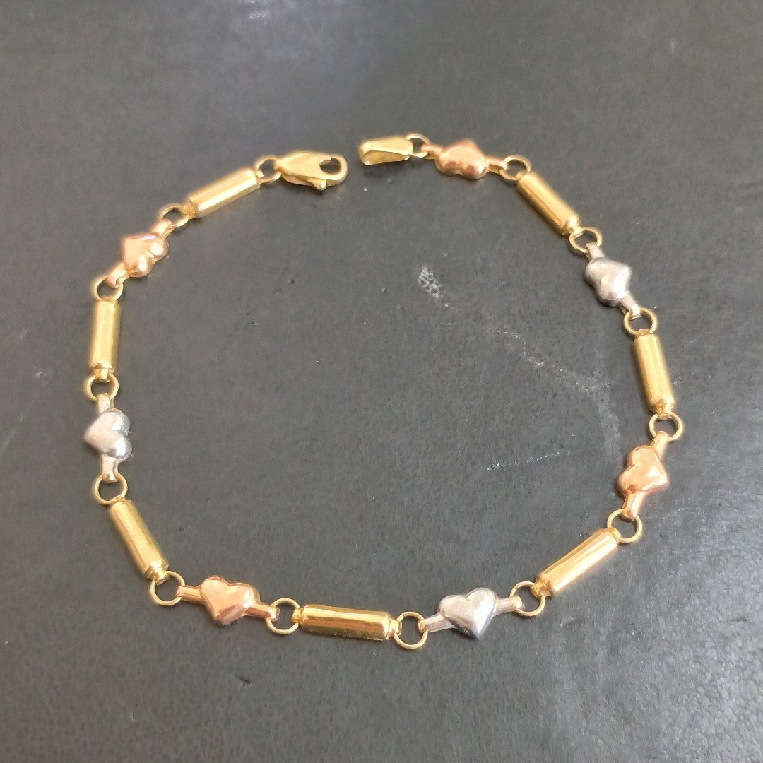 PULSERA ORO 14 K 3.1 GRMS (SEMINUEVO)