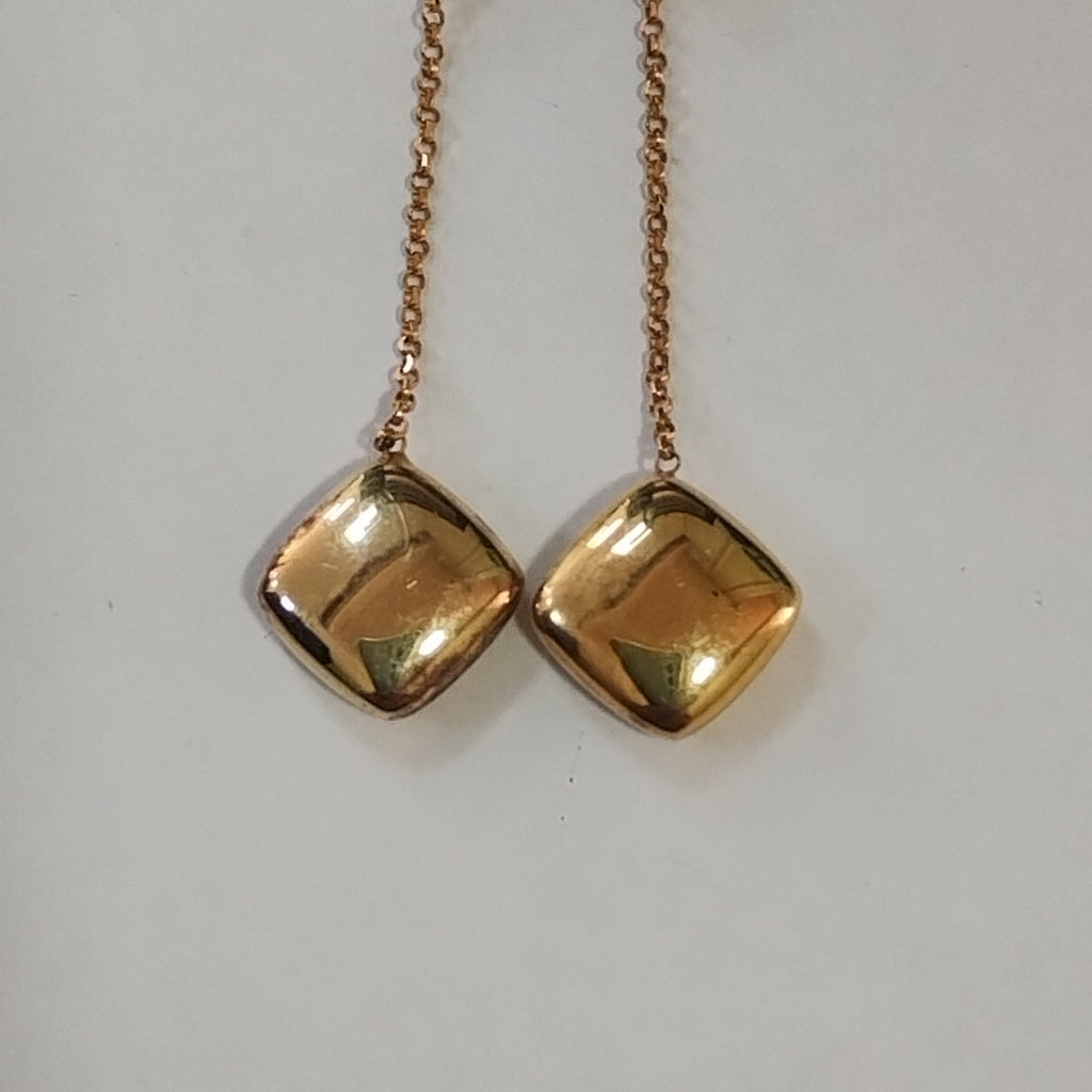ARETES PAR ORO 14 K 1.9 GRMS (SEMINUEVO)