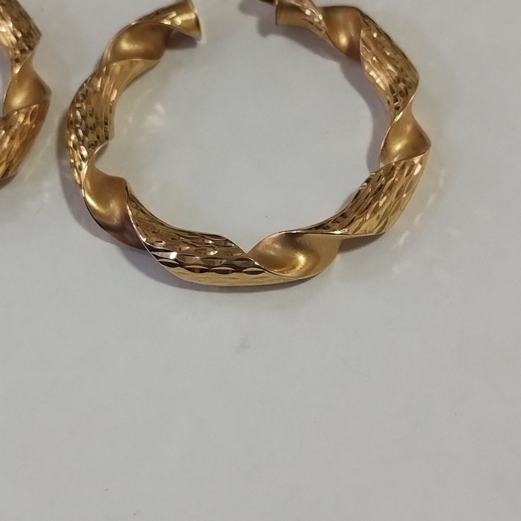 ARRACADAS PAR ORO 14 K 4.5 GRMS (SEMINUEVO)