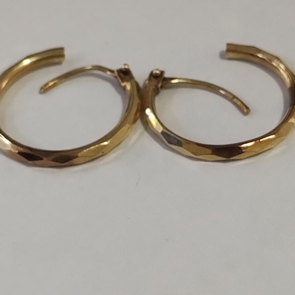 ARRACADAS PAR ORO 14 K 2,20 GRMS (SEMINUEVO)