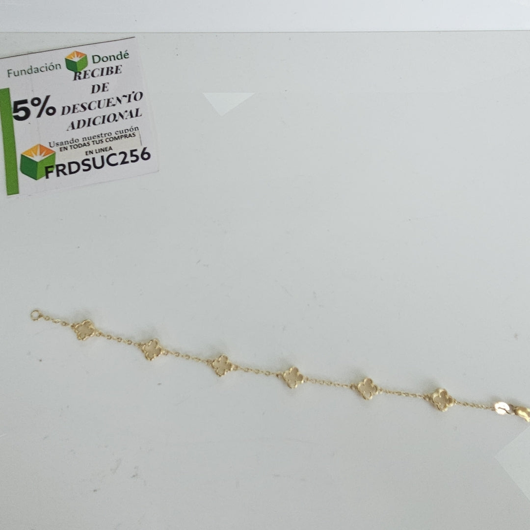 PULSERA ESPECIAL 14K 18 CM 4.2 GR (NUEVO)