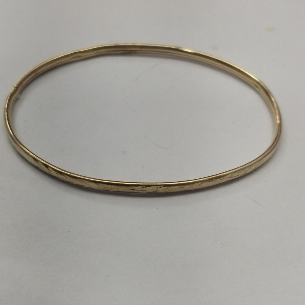 PULSERA RIGIDA ORO 14 K 4.8 GRMS (SEMINUEVO)