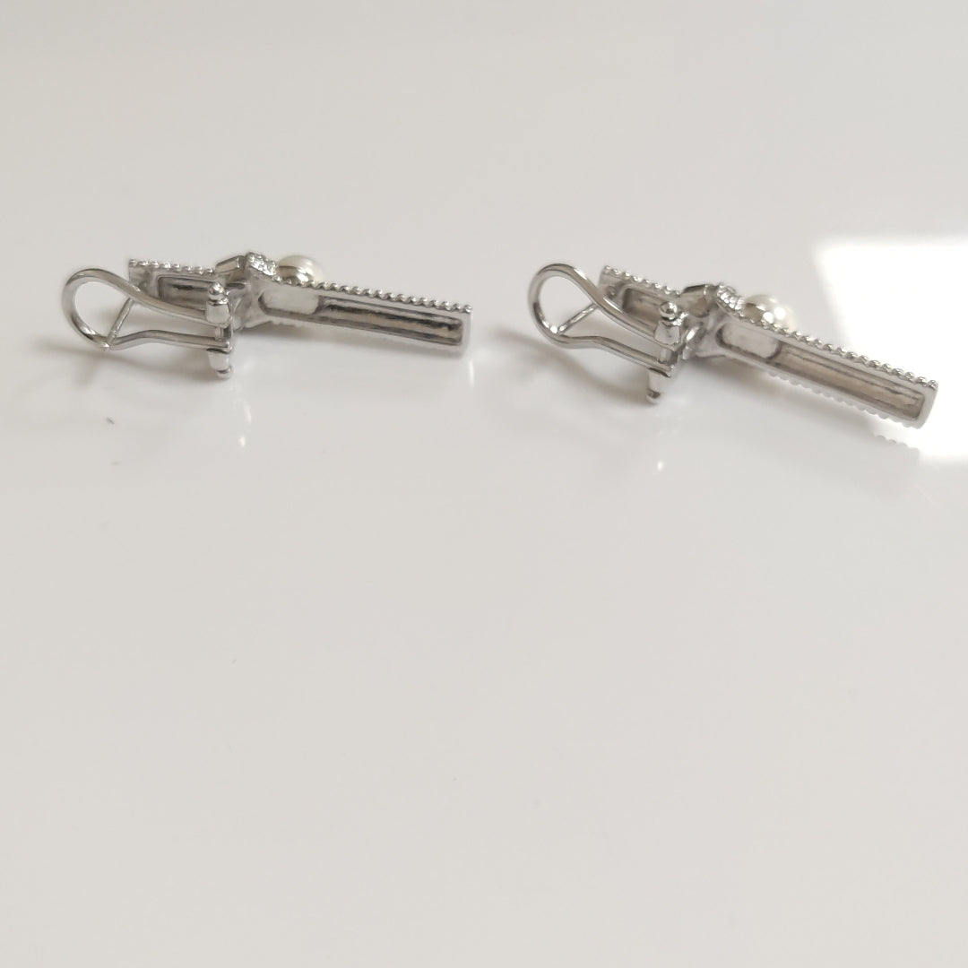 ARETES PAR PLATA 9.3 GRMS (SEMINUEVO)