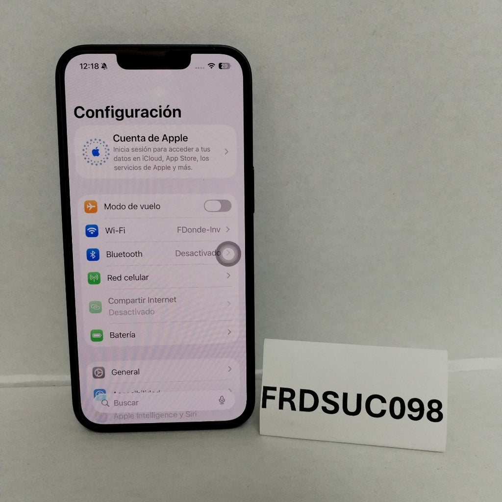 CELULAR APPLE IPHONE 16E A3408 (2025) 128 GB 8 GB RAM (SEMINUEVO)
