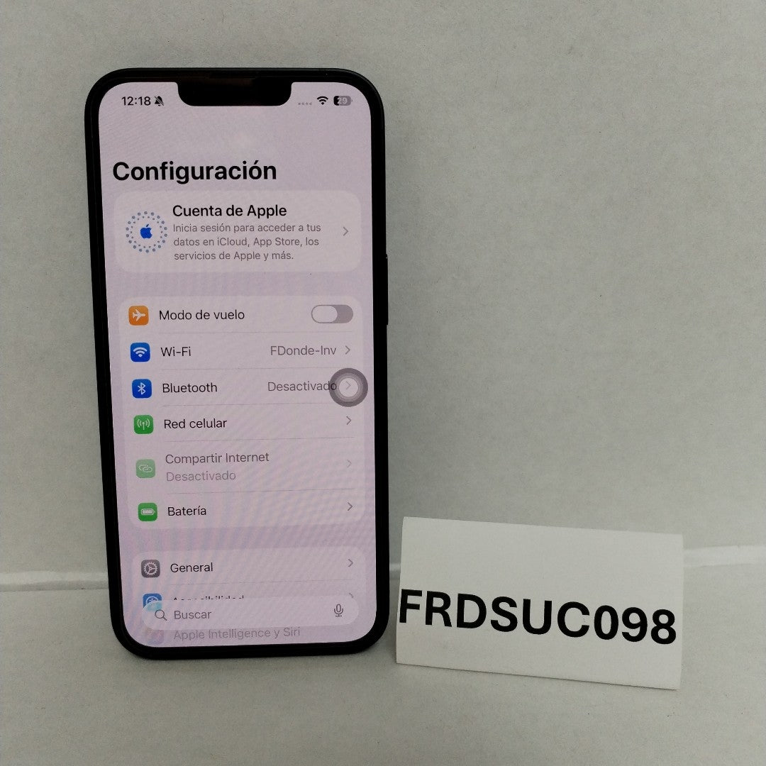 CELULAR APPLE IPHONE 16E A3408 (2025) 128 GB 8 GB RAM (SEMINUEVO)