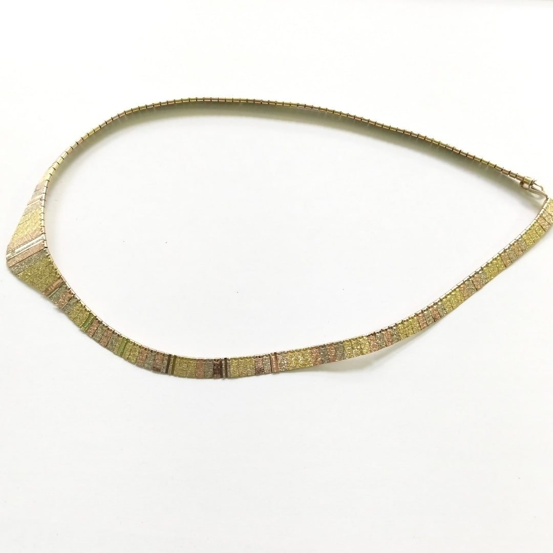 GARGANTILLA ORO 14 K 30.6 GRMS (SEMINUEVO)