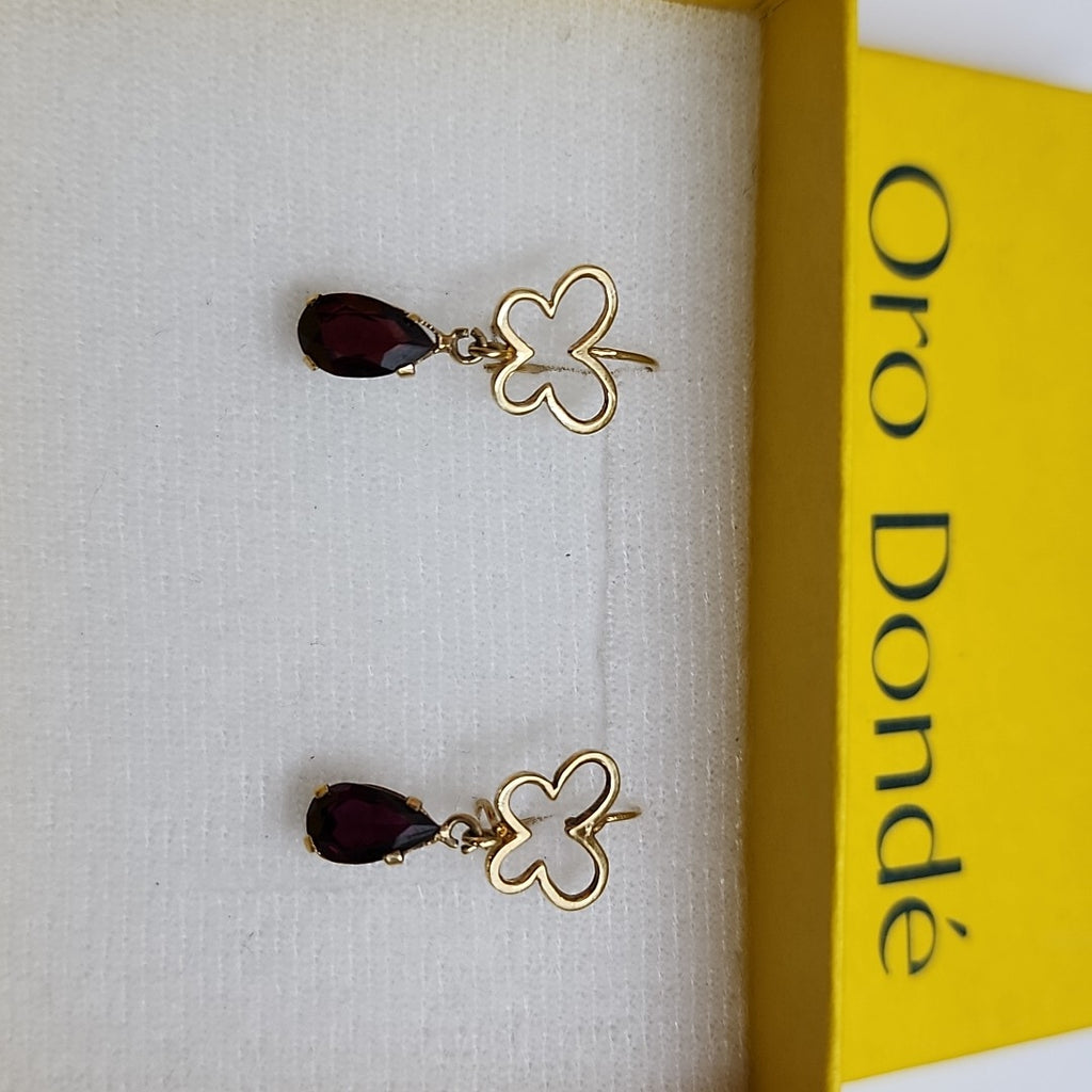 ARETES PAR ORO 10 K 1.5 GRMS (SEMINUEVO)