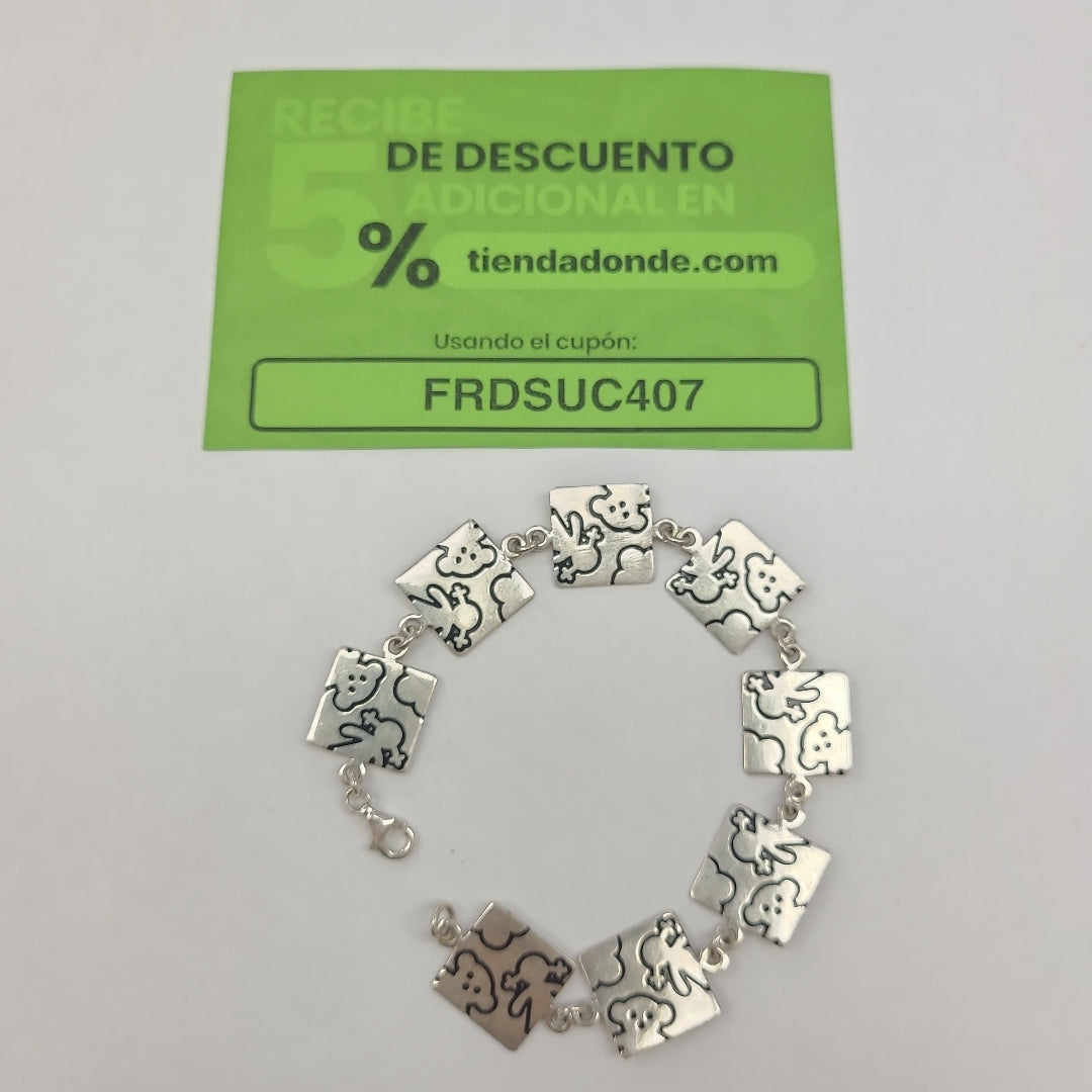 PULSERA PLATA 13.3 GRMS (SEMINUEVO)