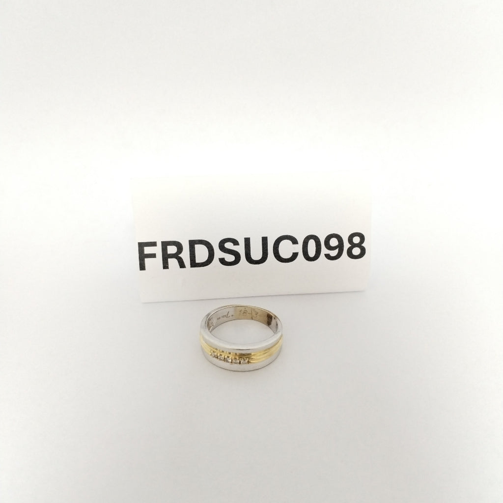ANILLO ORO, ORO COMBINADO 14 K 5.7 GRMS (SEMINUEVO)